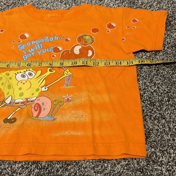 SpongeBob SquarePants Kids Orange T-Shirt - Picture 5 of 7